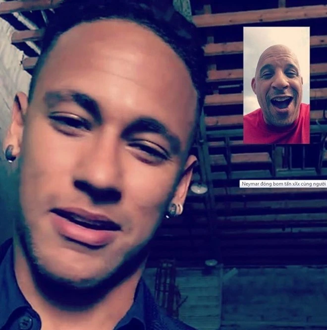 Vin Diesel ngợi khen cách diễn xuất của Neymar